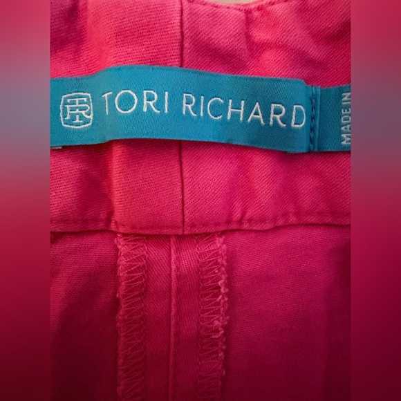 Tori Richard Pink 9 inch Bermuda Shorts - Picture 3 of 6